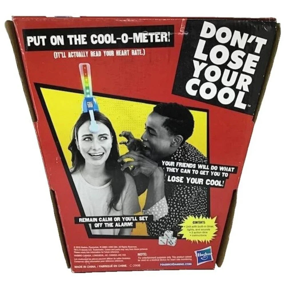 Don't Lose Your Cool Party Game Stay Calm Set Alarm Action Dice 2016 NEW